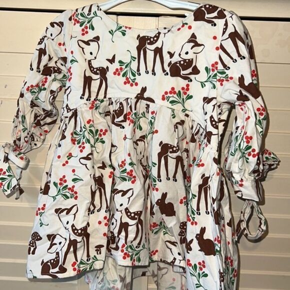 Girls size 5 Deer Blouse - Picture 1 of 5